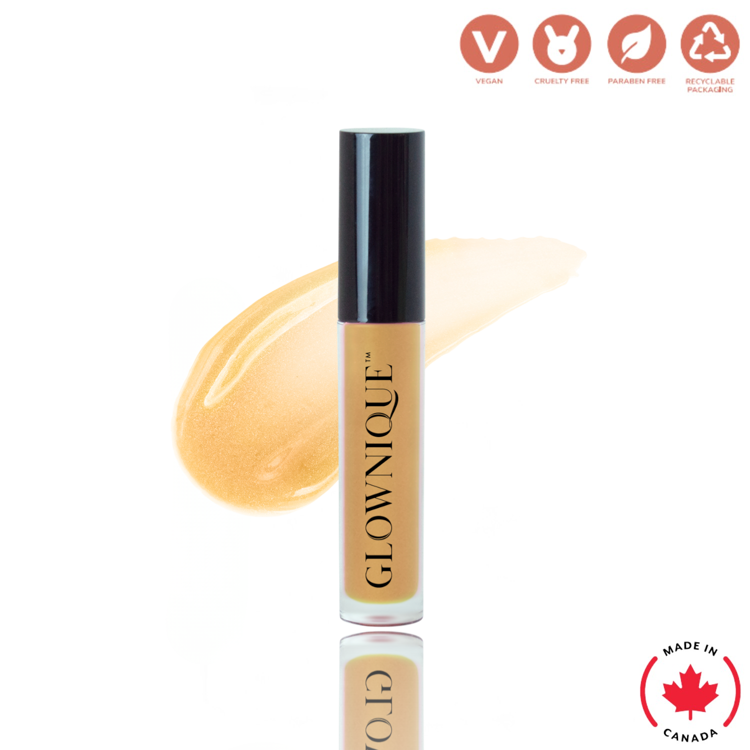 Lipgloss – Lemon Drop (5 ml) | GLOWNIQUE