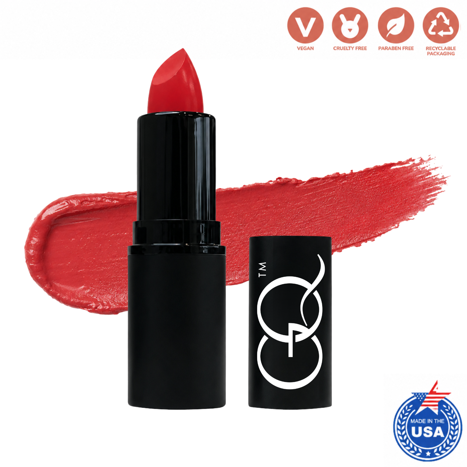 GLOWNIQUE Maison Lipstick - Couture Red Audacity