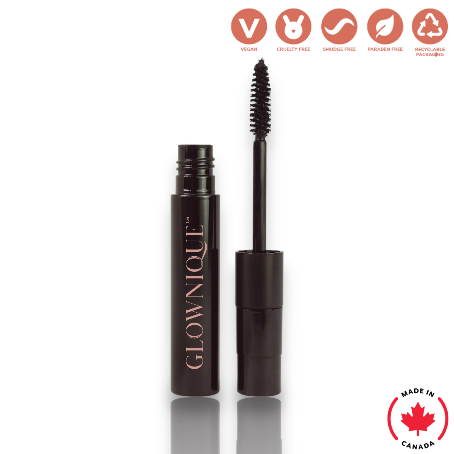 Dual Lash Mascara - Black (10ml) | GLOWNIQUE