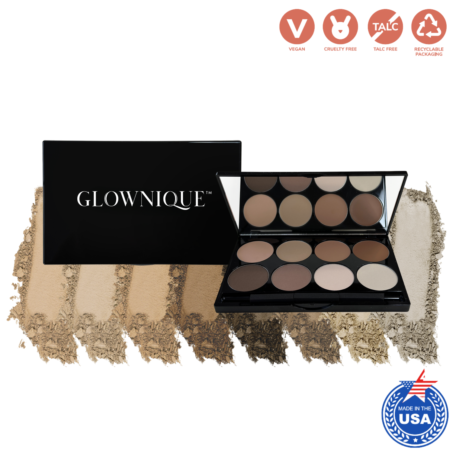 Ultimate Contour Palette - Natural Glow (31.2g) | GLOWNIQUE