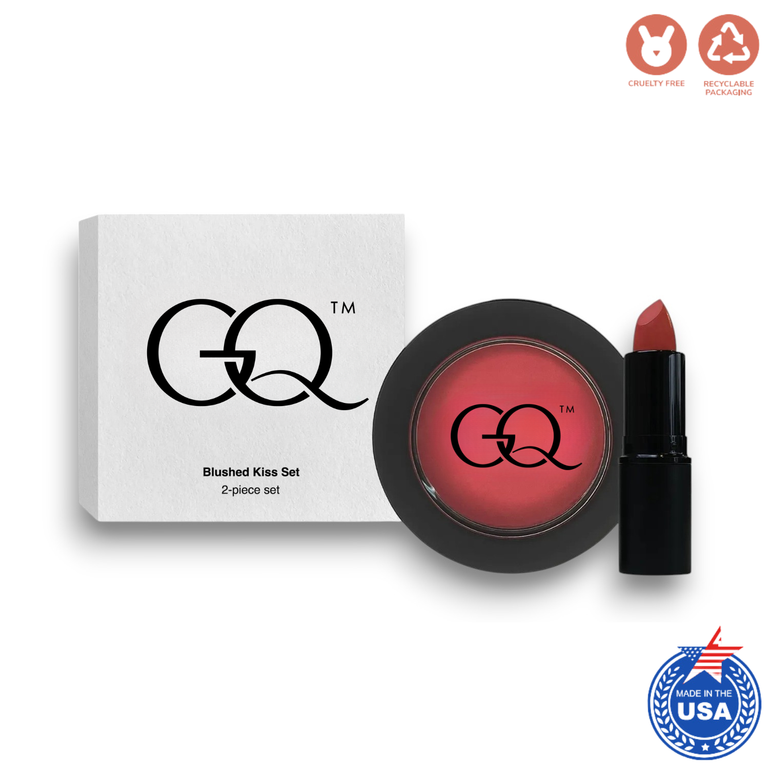 Blushed Kiss Set | GLOWNIQUE