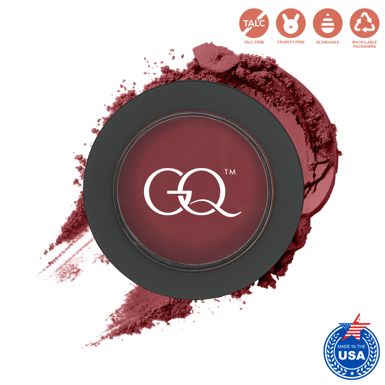 Single Pan Blush - Raspberry (4.5g) | GLOWNIQUE
