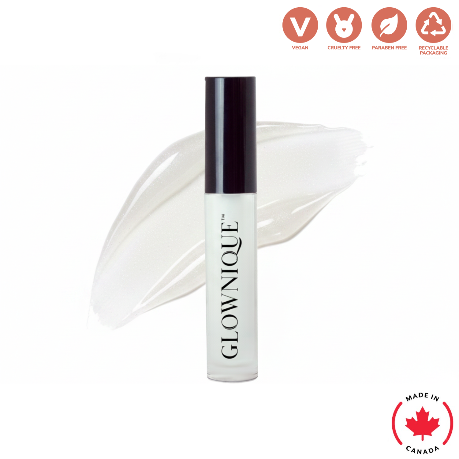 Indulge in the exquisite GLOWNIQUE Lip Gloss, a vegan masterpiece that enhances your natural allure with luxurious hydration and a luminous finish.