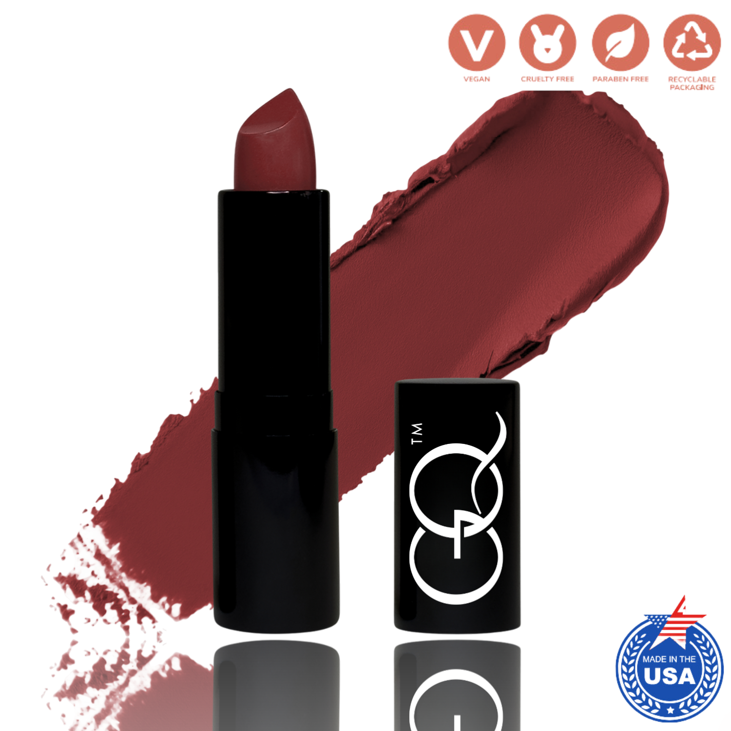 Luxury Matte Lipstick - Grace (3.4g) | GLOWNIQUE