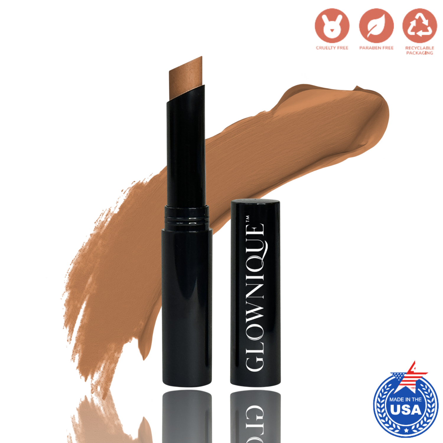 Creme Concealer Stick - Pecan (2.5g) | GLOWNIQUE