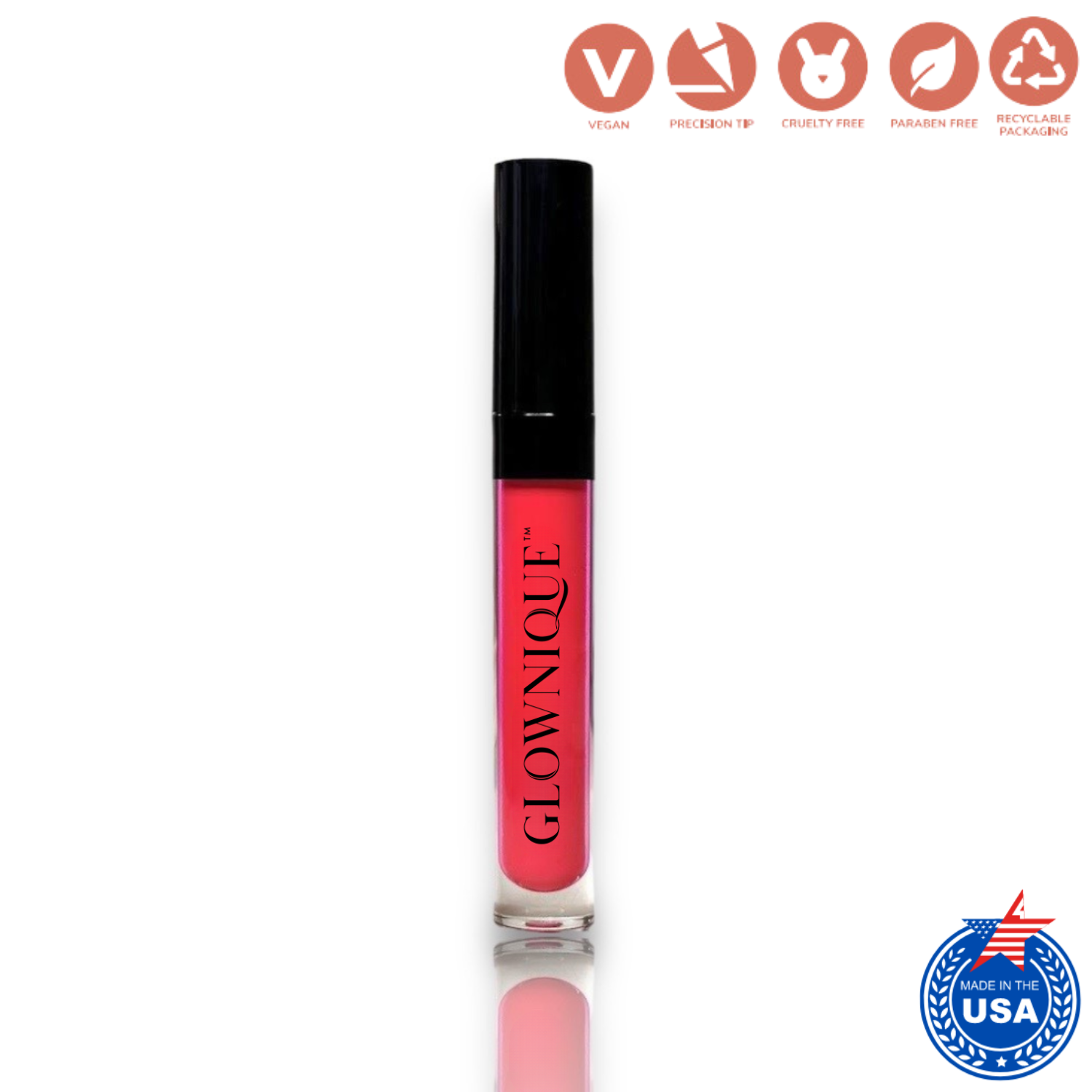 Liquid to Matte Lipstick - Coral Crush (3ml) | GLOWNIQUE
