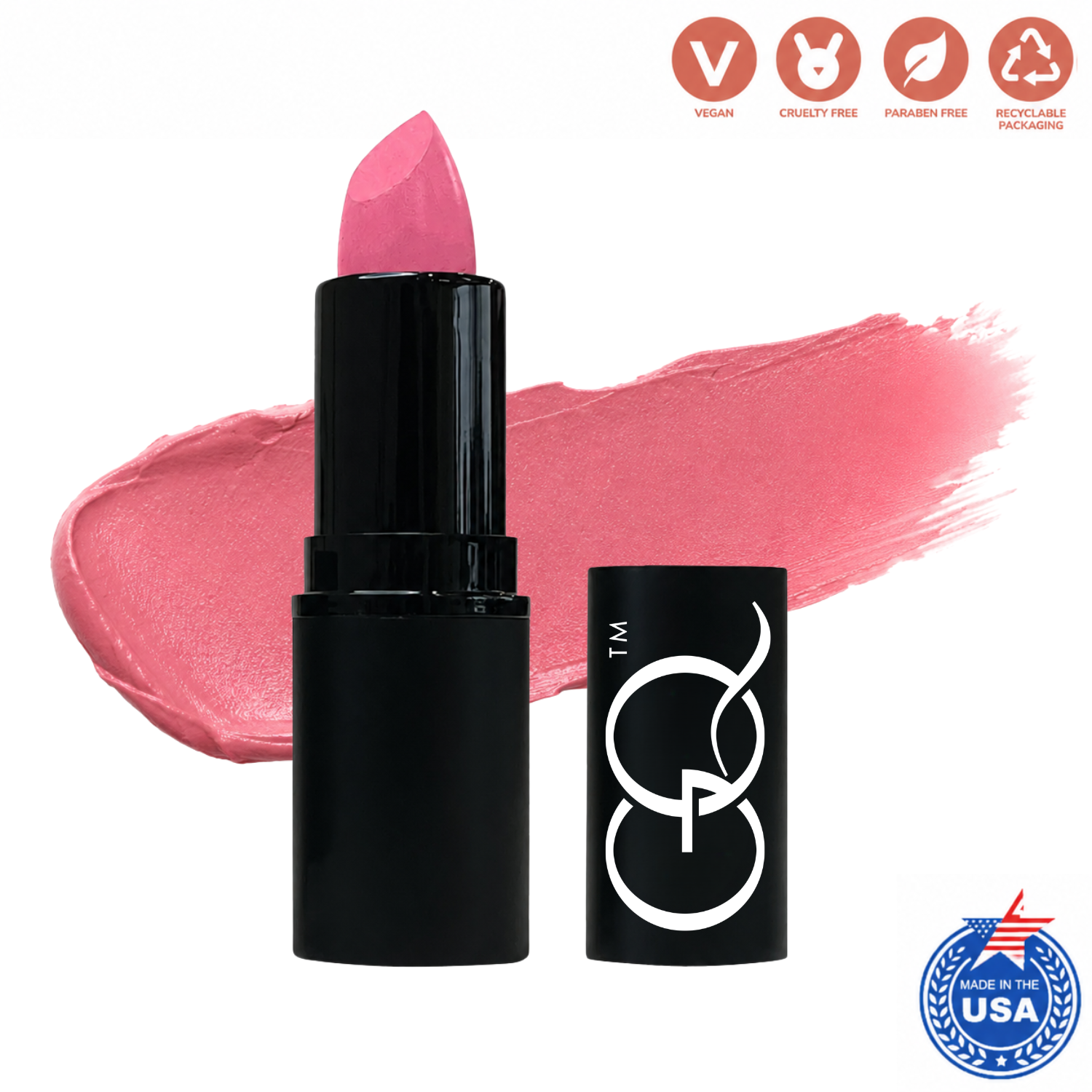 GLOWNIQUE Lipstick - Couture Bubble Gum Luxury Color