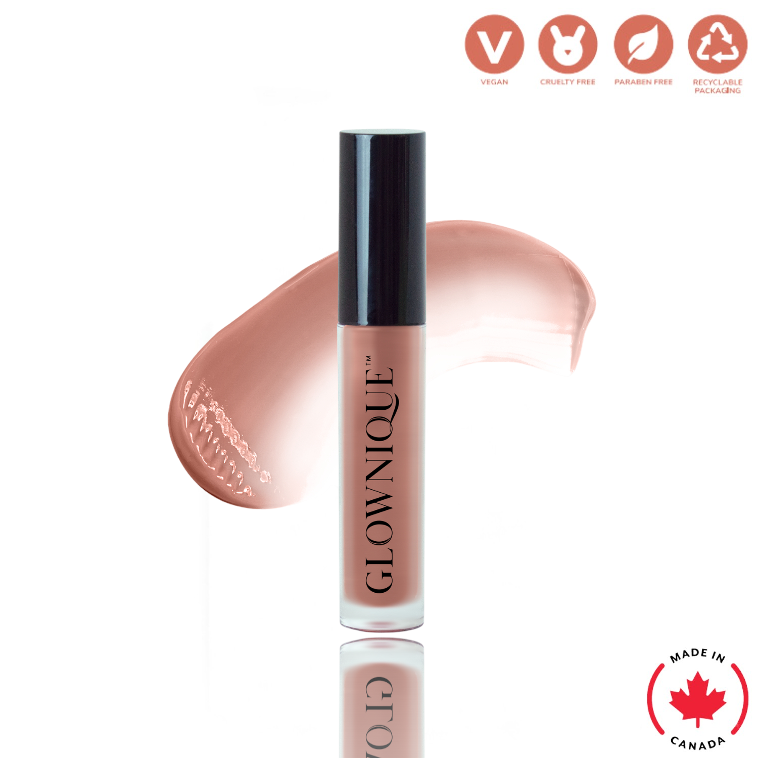 Lip Gloss - Bare (5 ml) | GLOWNIQUE