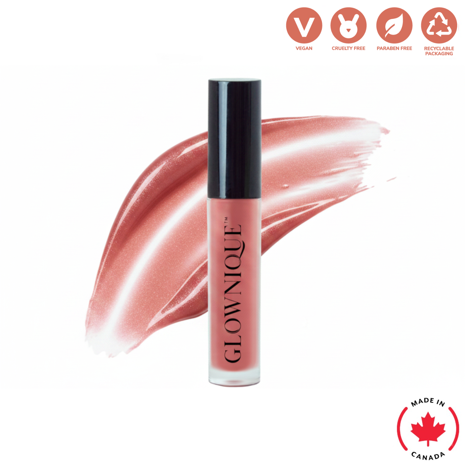 Experience the allure of GLOWNIQUE Lip Gloss - Chestnut, a luxurious blend of sheer brilliance and hydration that enhances your natural elegance.