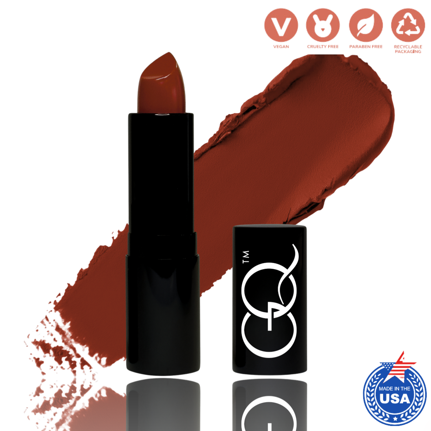 Luxury Matte Lipstick - Megan (3.4g) | GLOWNIQUE