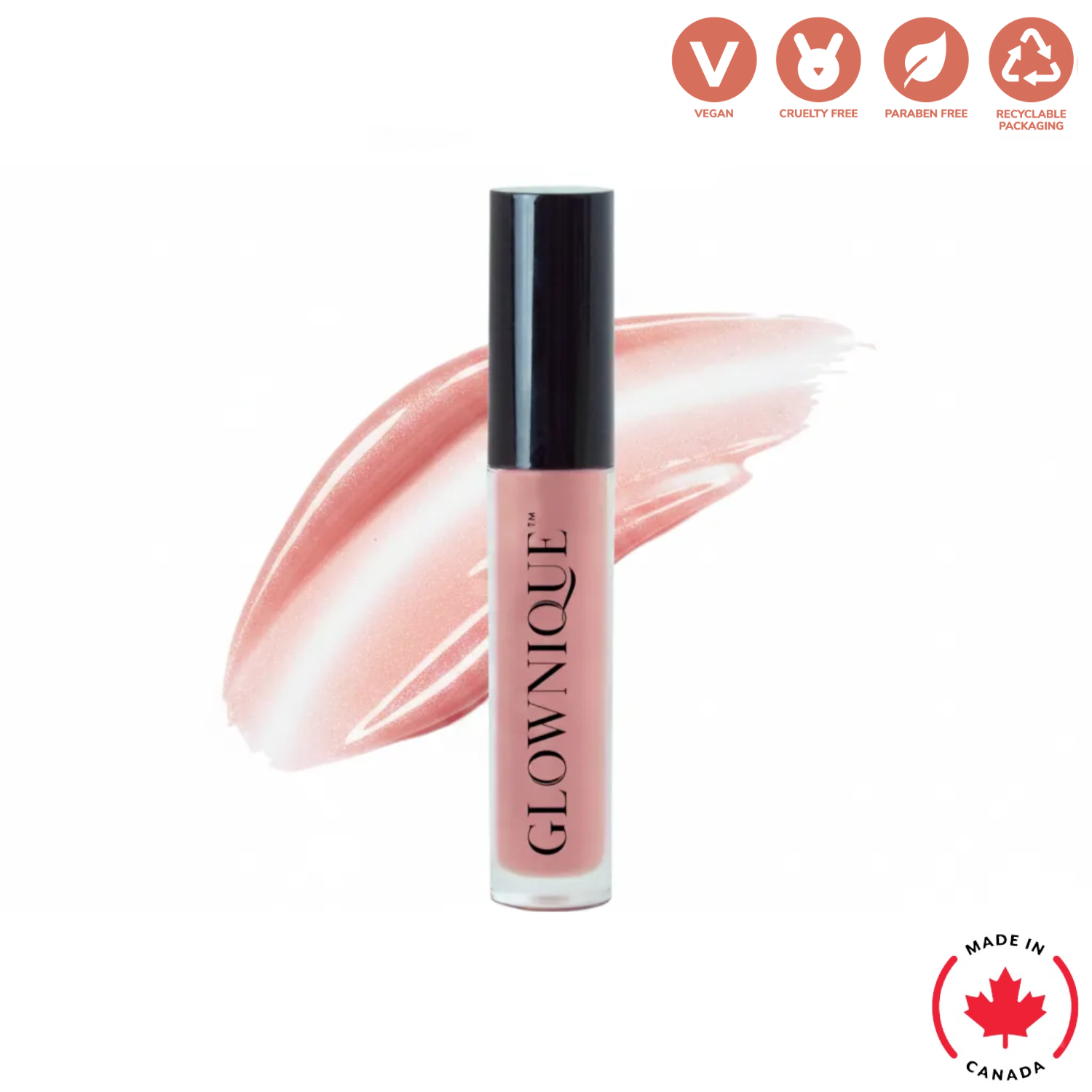 Indulge in the exquisite GLOWNIQUE Lip Gloss, a vegan masterpiece that enhances your allure with luxurious hydration and sheer brilliance for radiant, luminous lips.