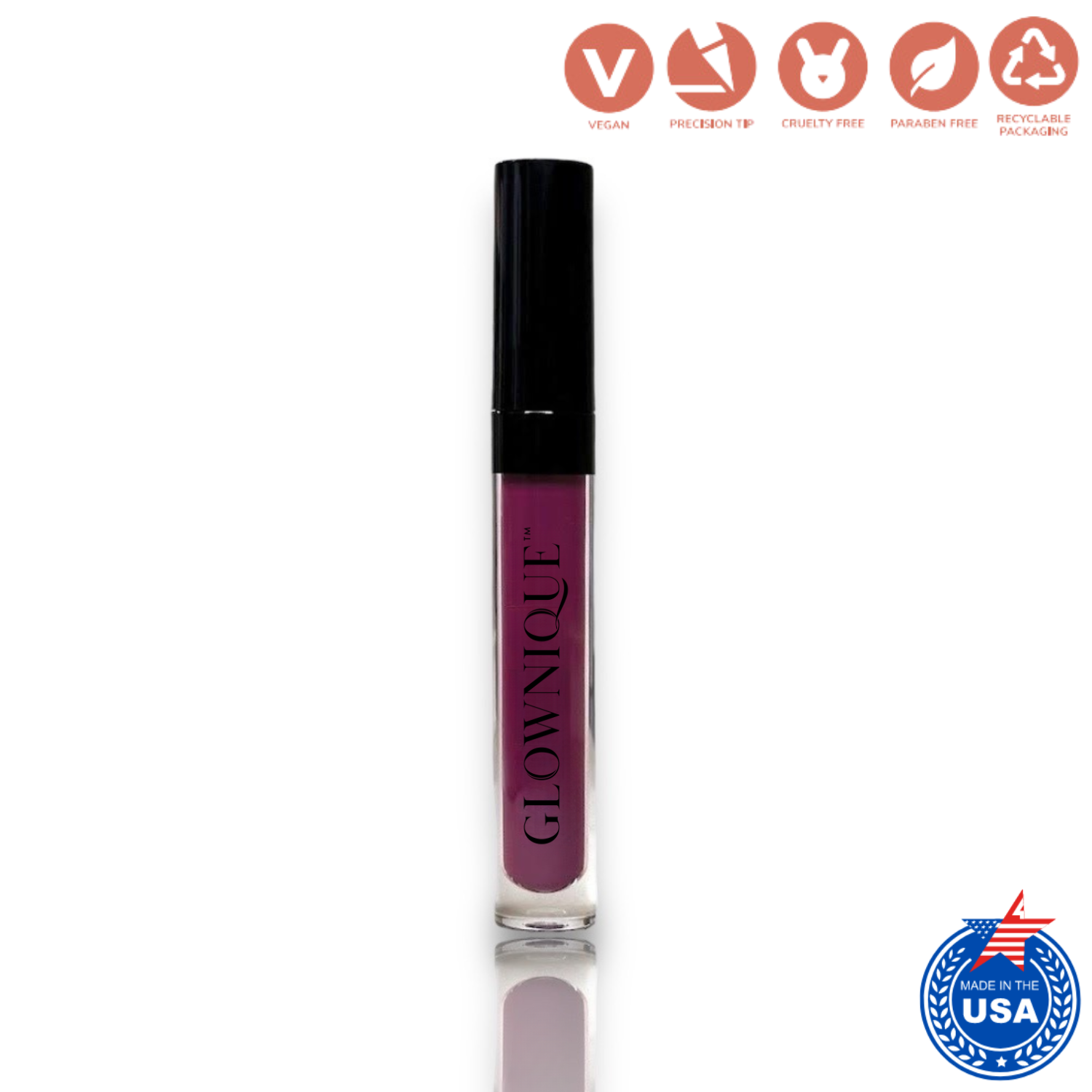 Liquid to Matte Lipstick - Sugar Beet (3ml) | GLOWNIQUE