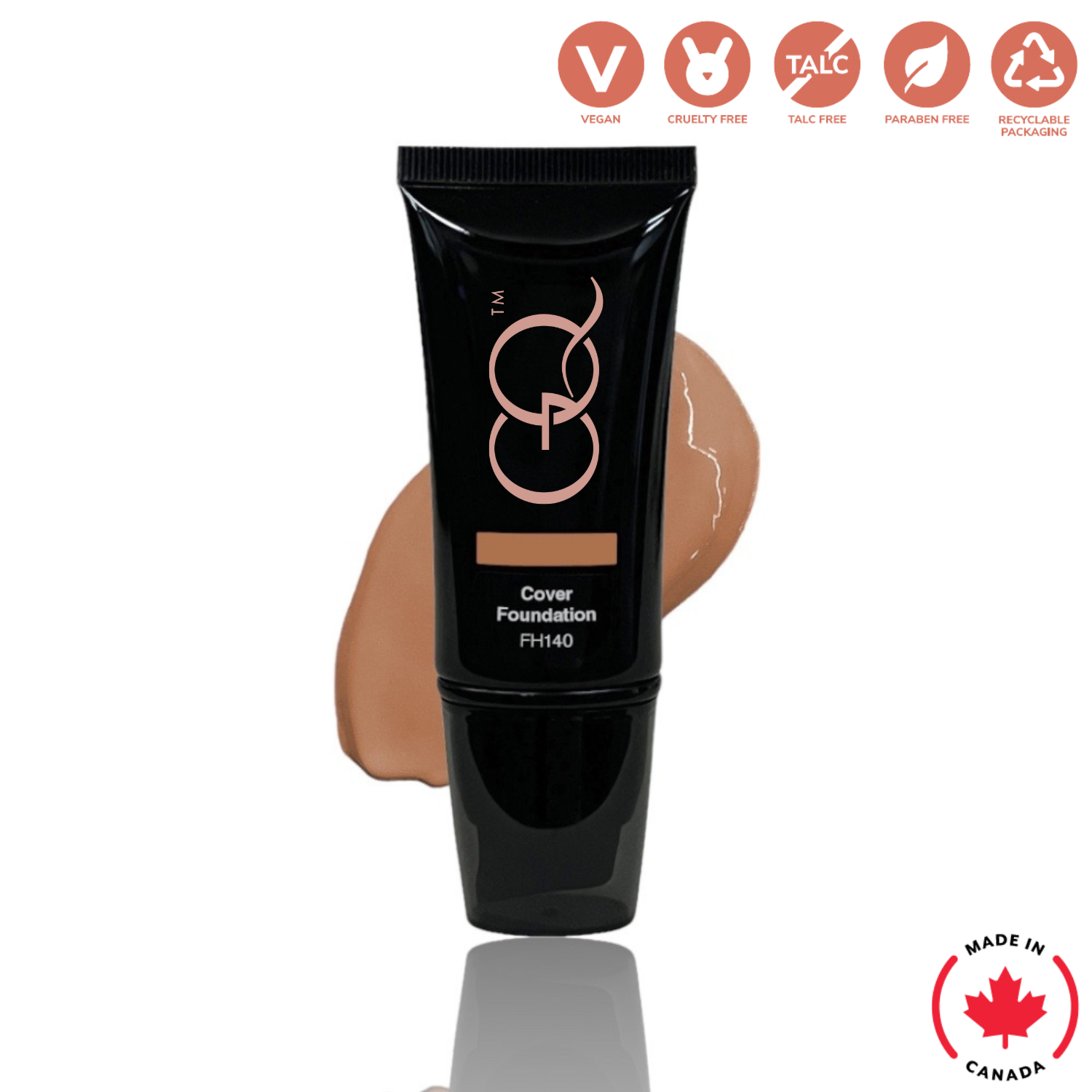 Full Cover Foundation - Mellow (30ml) | GLOWNIQUE