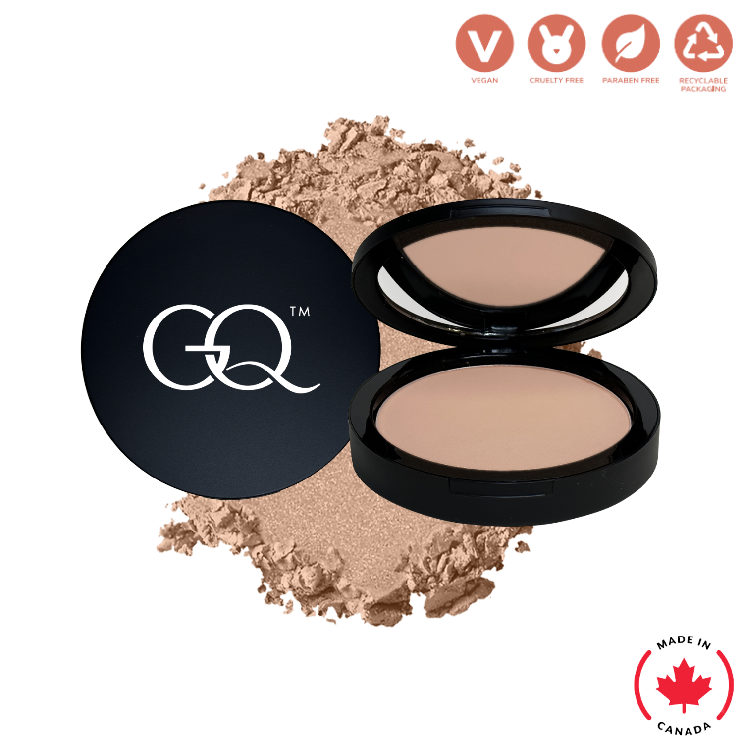 Dual Blend Powder Foundation - Candlelight (11.5g) | GLOWNIQUE