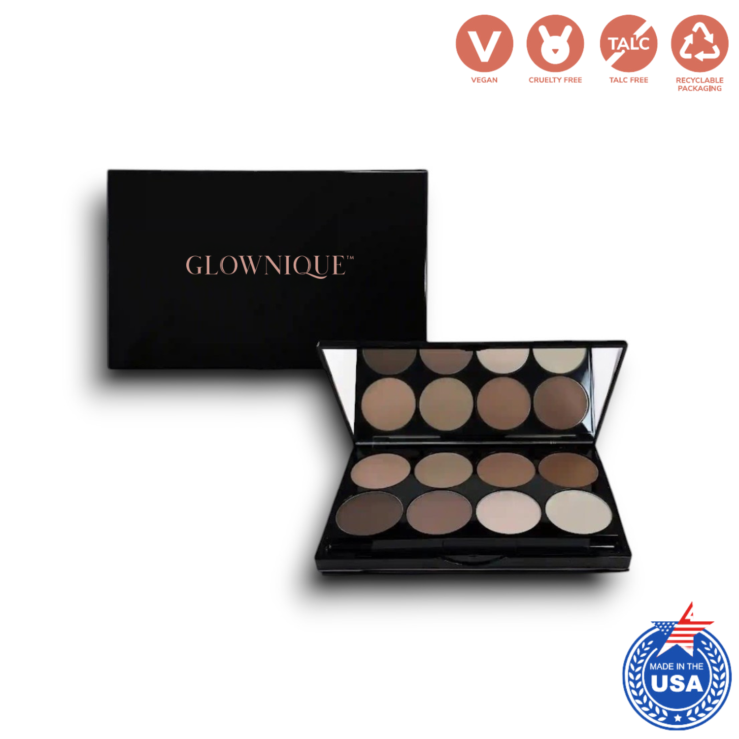 Ultimate Contour Palette - Natural Glow (31.2g) | GLOWNIQUE