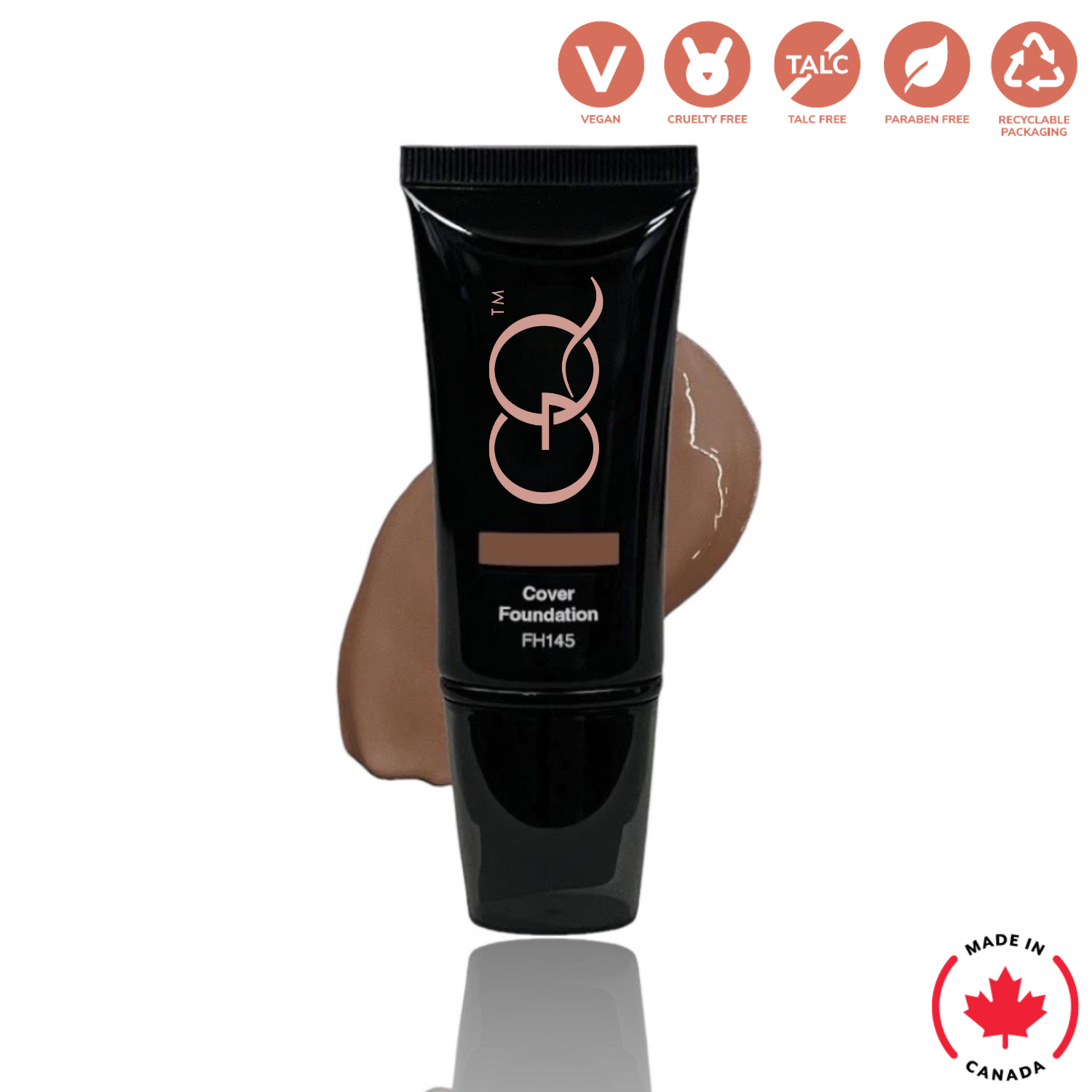 Full Cover Foundation - Brunette (30ml) | GLOWNIQUE