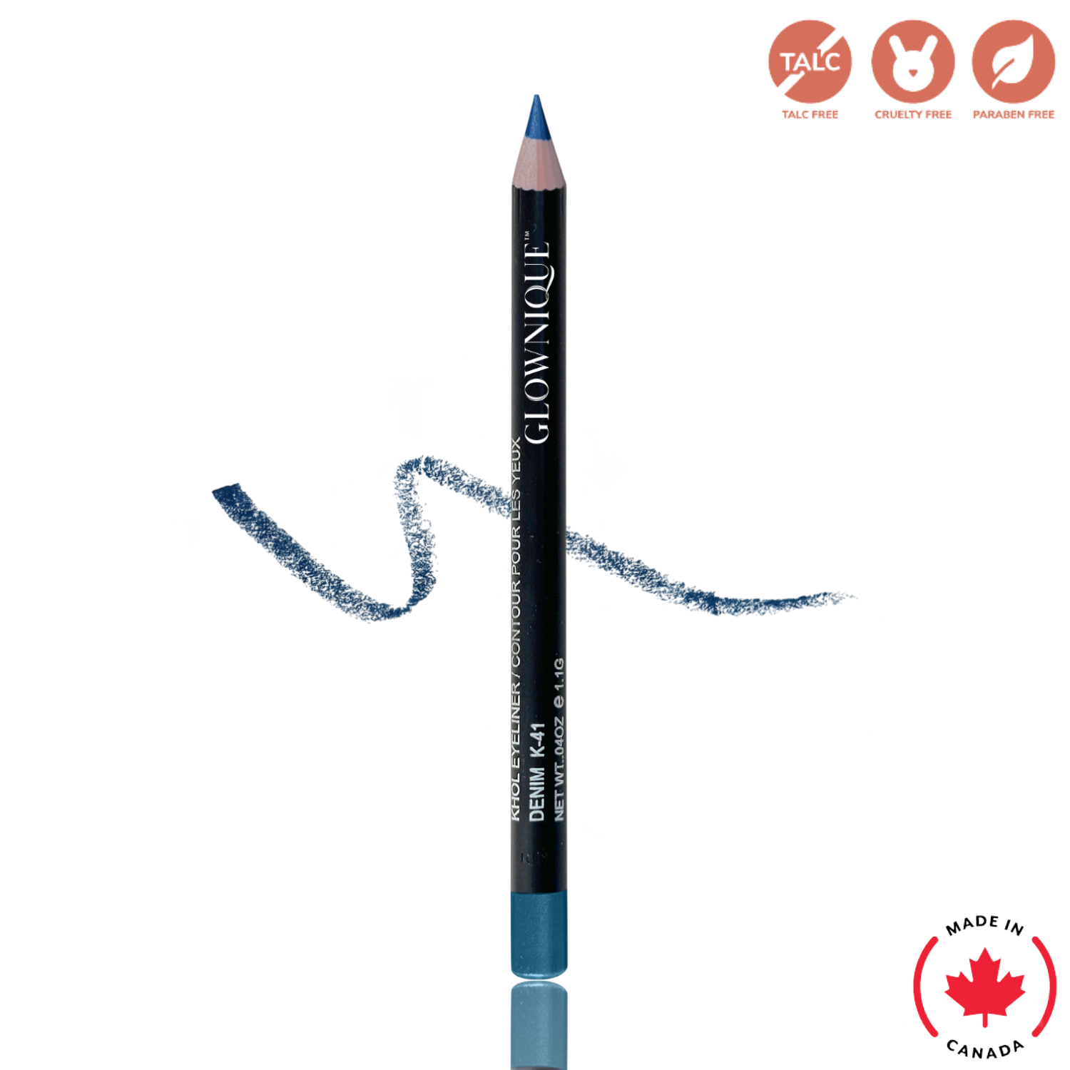 Khol Eyeliner - Denim (1.1g) | GLOWNIQUE