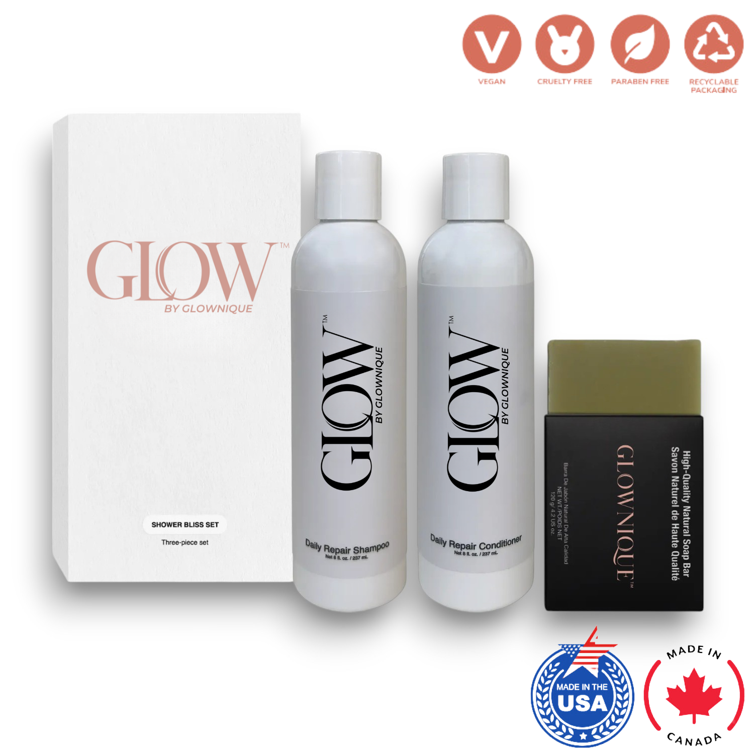 Shower Bliss Set | GLOWNIQUE