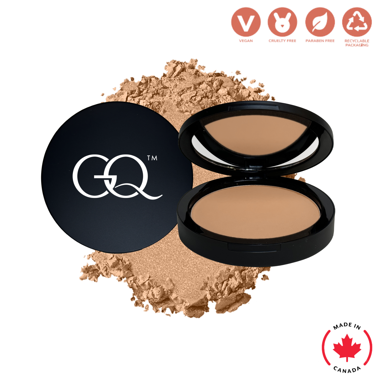 Dual Blend Powder Foundation - Mesa (11.5g) | GLOWNIQUE
