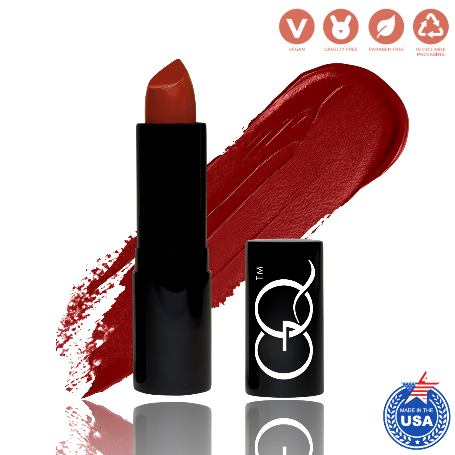Luxury Cream Lipstick - Runway Red (3.4g) | GLOWNIQUE