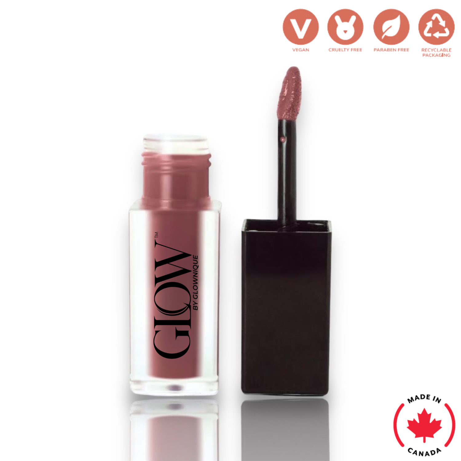 Matte Lip Stain - Blackberry Wine (5ml) | GLOWNIQUE