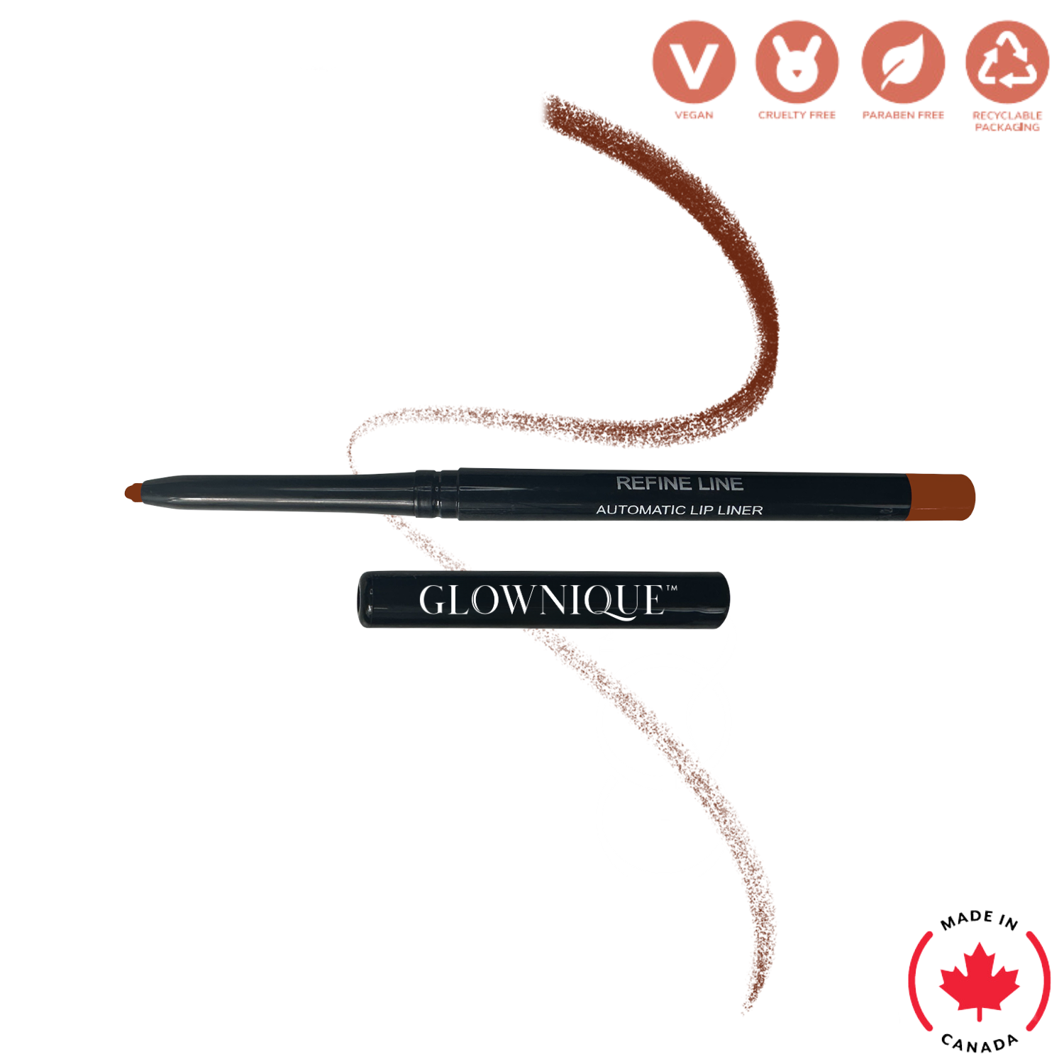 Automatic Lip Liner - Cacao (0.4g) | GLOWNIQUE