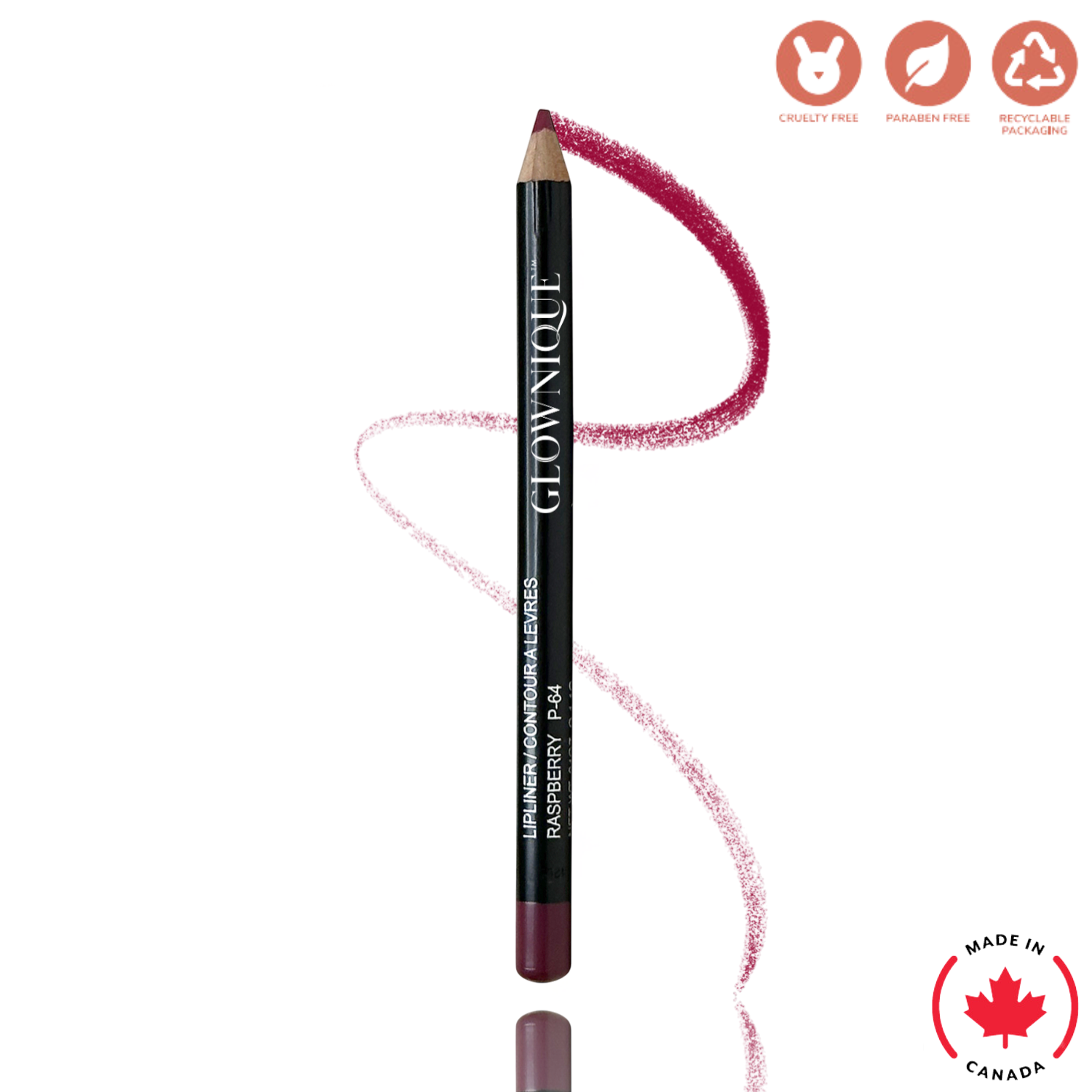 Lip Liner - Raspberry (1.1g) | GLOWNIQUE
