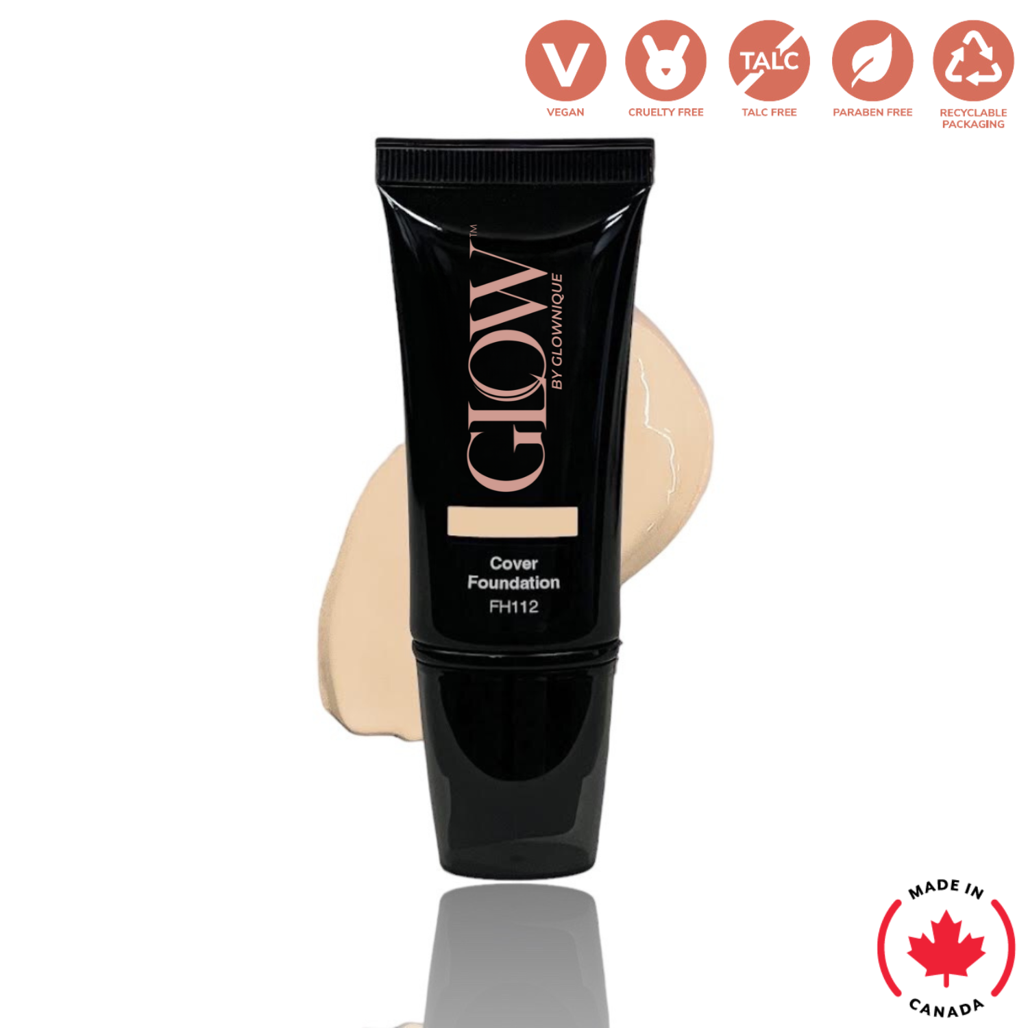Full Cover Foundation - Bella (30ml) | GLOWNIQUE