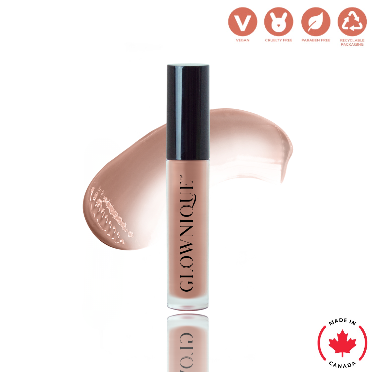 Lipgloss – Nude (5 ml) | GLOWNIQUE