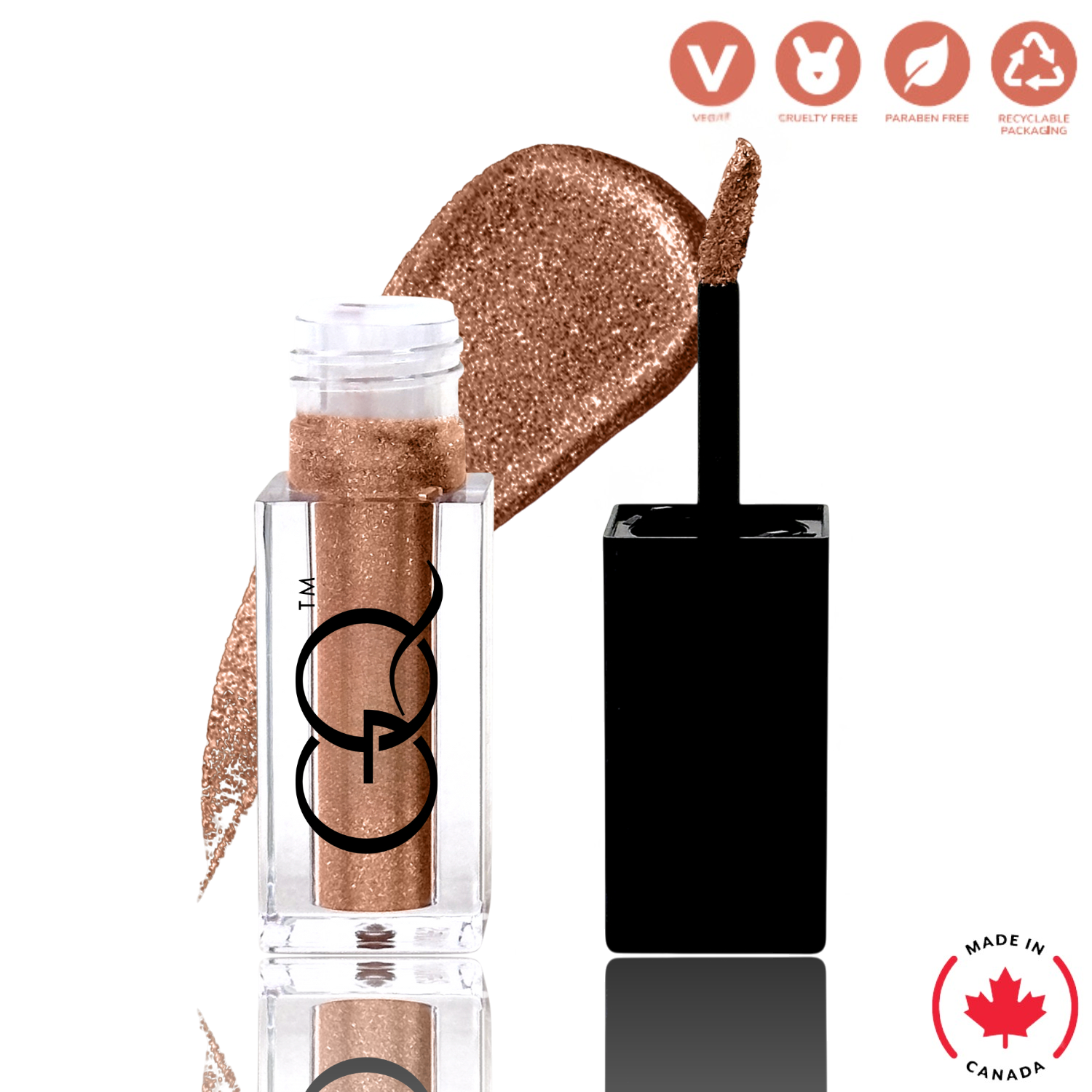 Flüssiger Schimmer – Champagner (5 ml) | GLOWNIQUE