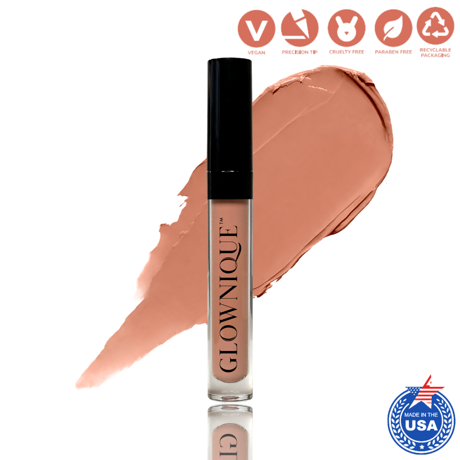 Liquid to Matte Lipstick - Ritzy (3ml) | GLOWNIQUE
