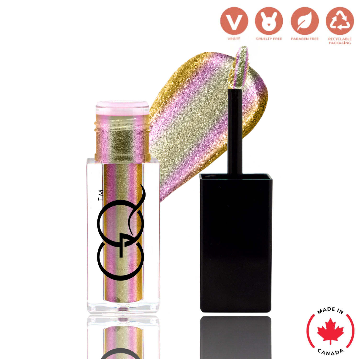Flüssiger Schimmer – Rosy (5 ml) | GLOWNIQUE