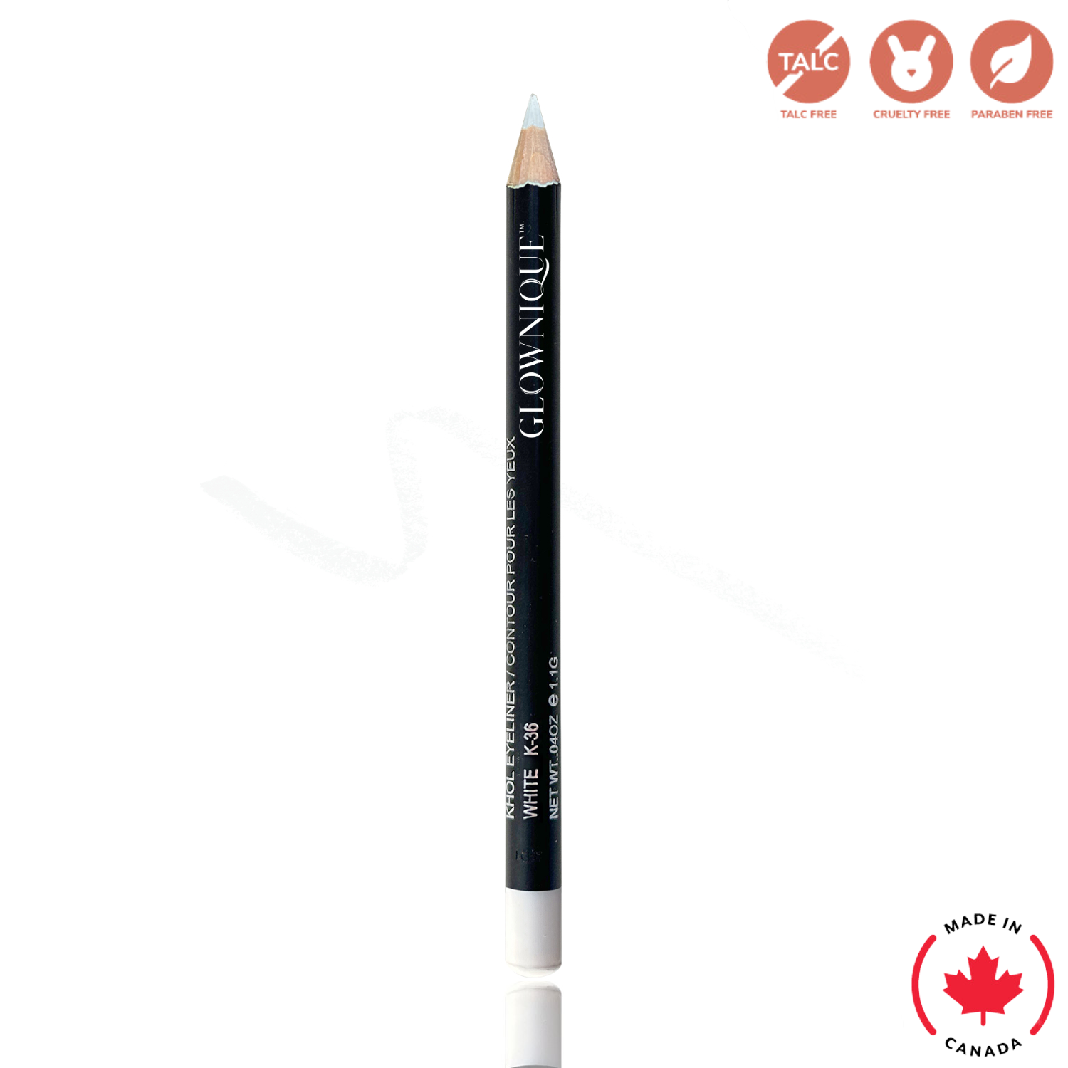 Khol Eyeliner - White (1.1g) | GLOWNIQUE