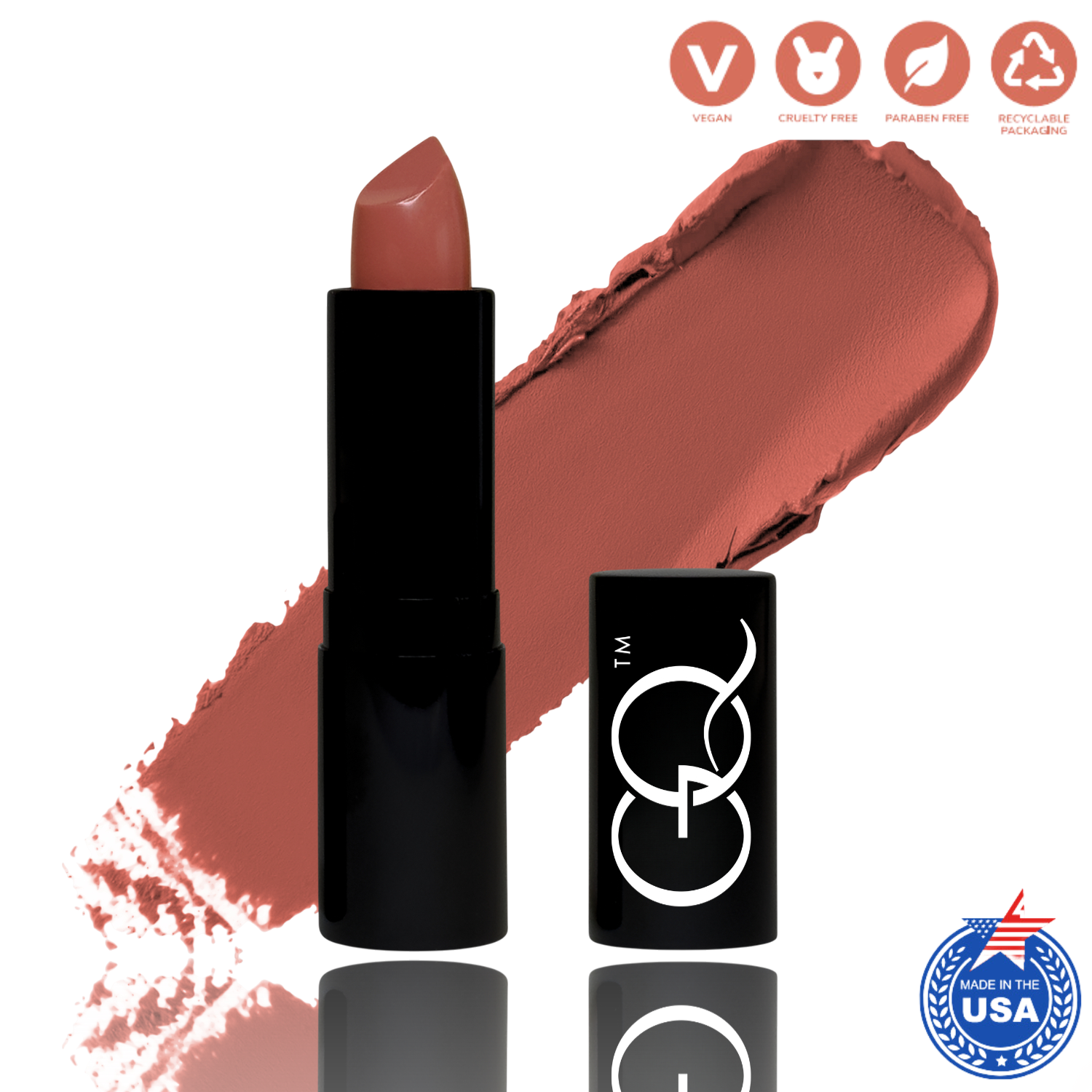 Luxury Matte Lipstick - Chloe (3.4g) | GLOWNIQUE
