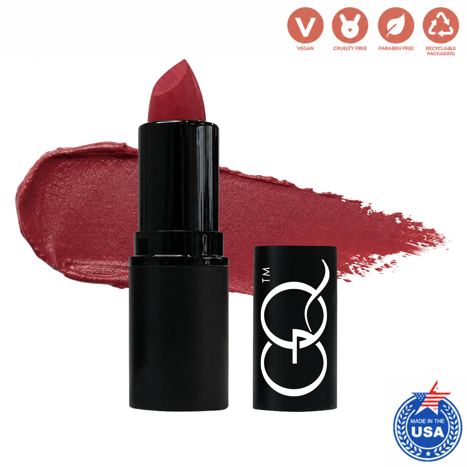 GLOWNIQUE Maison Lipstick - Perfect Plum Couture Elegance