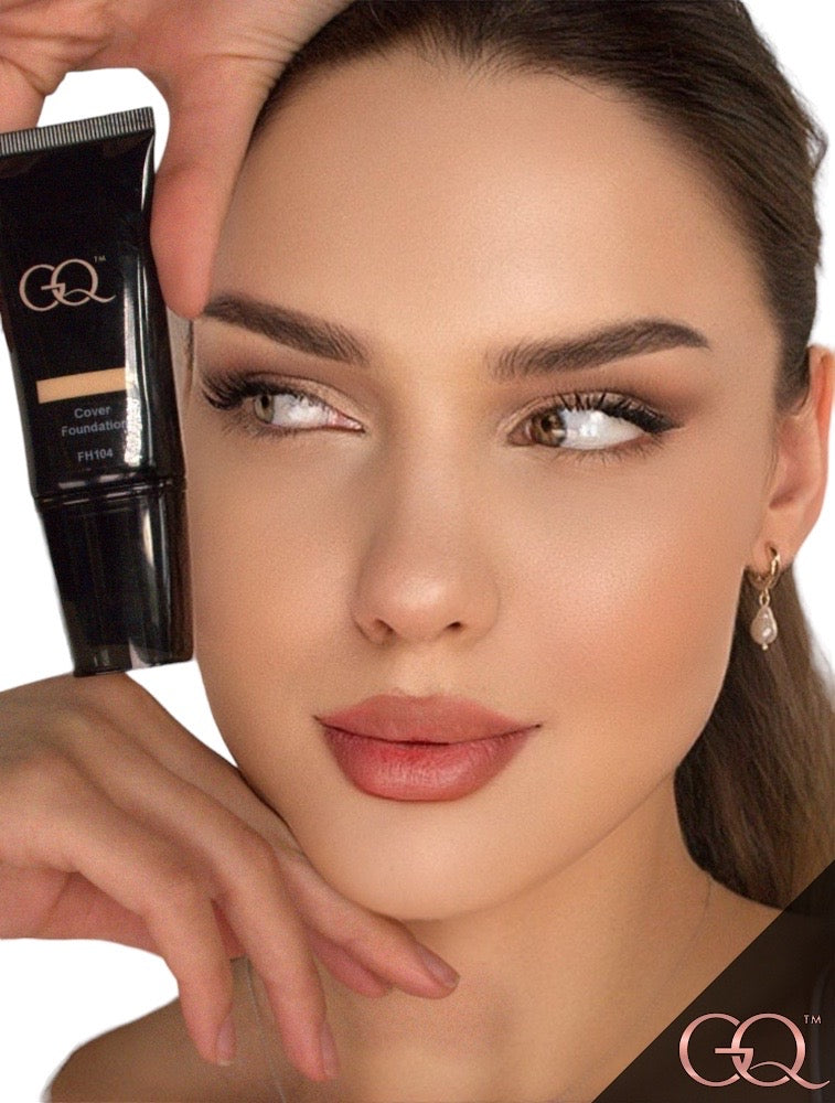 Full Cover Foundation - Brunette | GLOWNIQUE