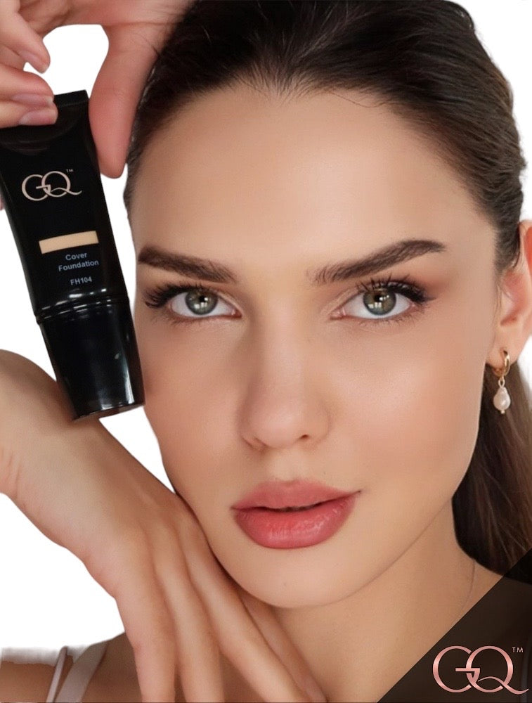 Full Cover Foundation - Brunette | GLOWNIQUE