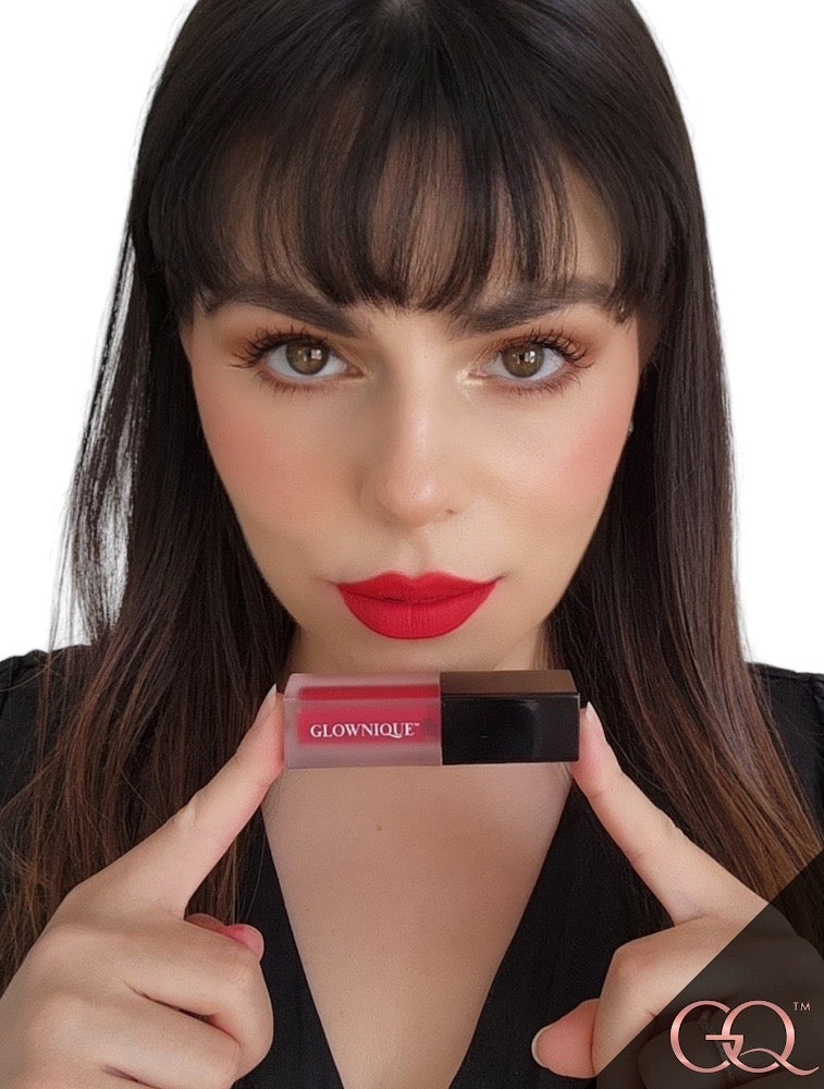 Matte Lip Stain - True Crimson | GLOWNIQUE