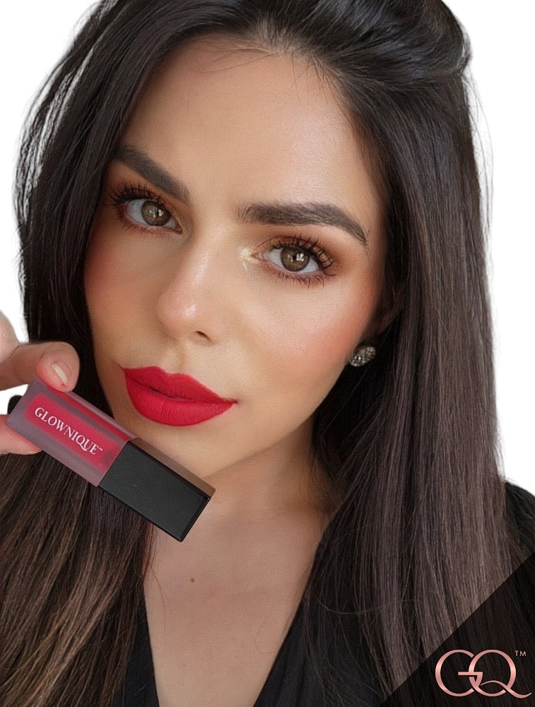 Matte Lip Stain - Bare Drip | GLOWNIQUE