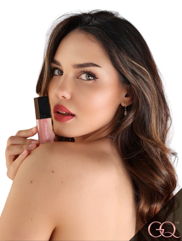 Matte Lip Stain - Bare Drip | GLOWNIQUE