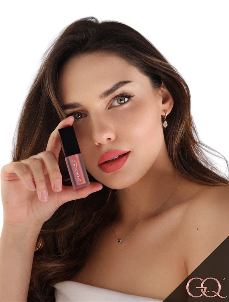 Matte Lip Stain - True Crimson | GLOWNIQUE