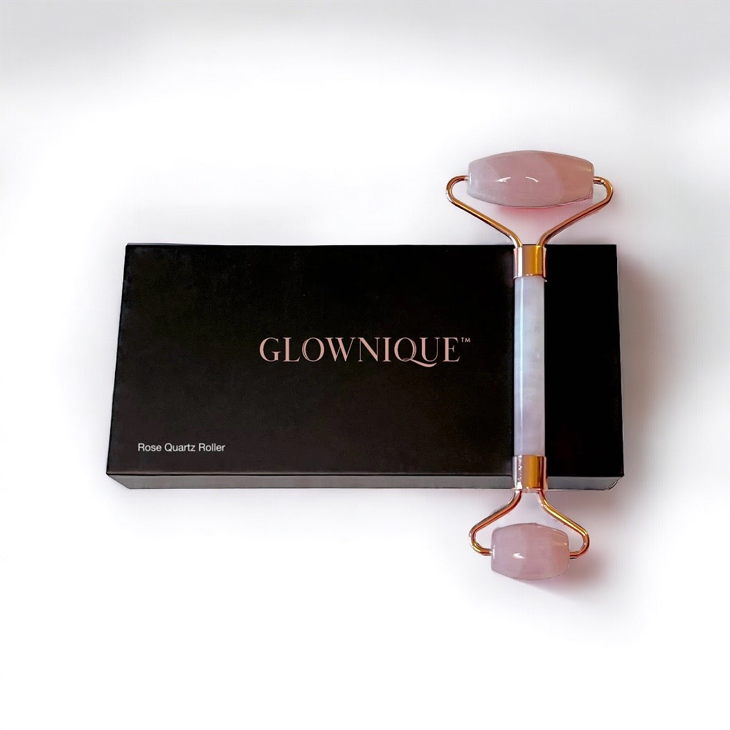 Rose Quartz Roller | GLOWNIQUE