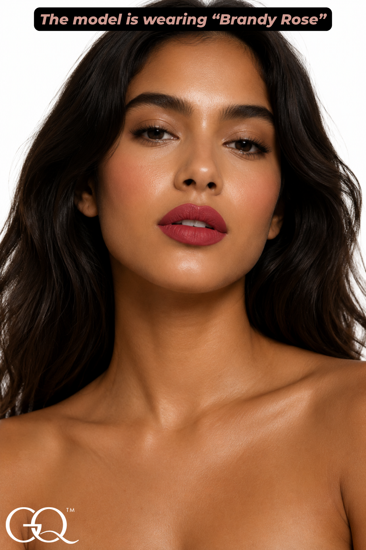 GLOWNIQUE Lipstick - Artisanal Brandy Rose Elegance