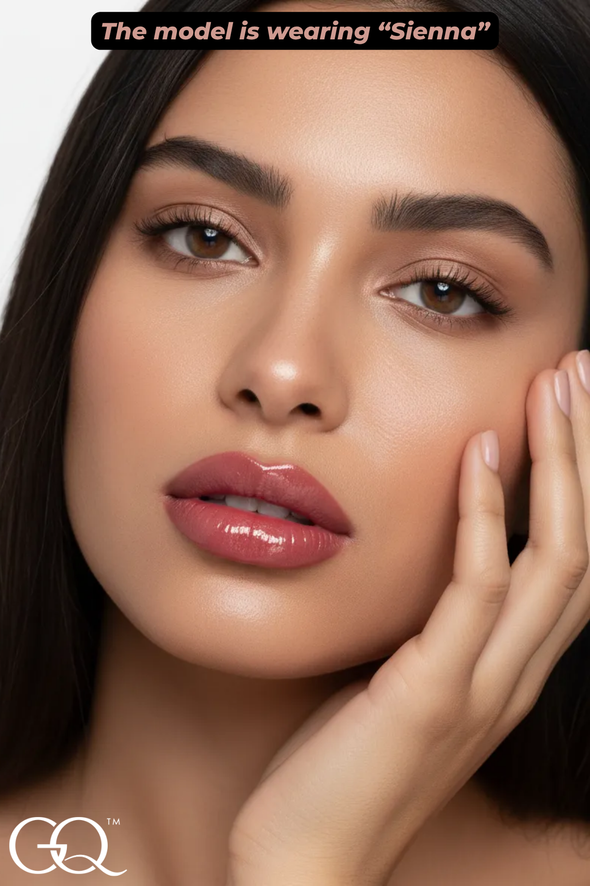 Indulge in GLOWNIQUE Lip Gloss - Sienna, a vegan masterpiece that enhances your allure with sheer brilliance and luxurious hydration for effortlessly radiant lips.