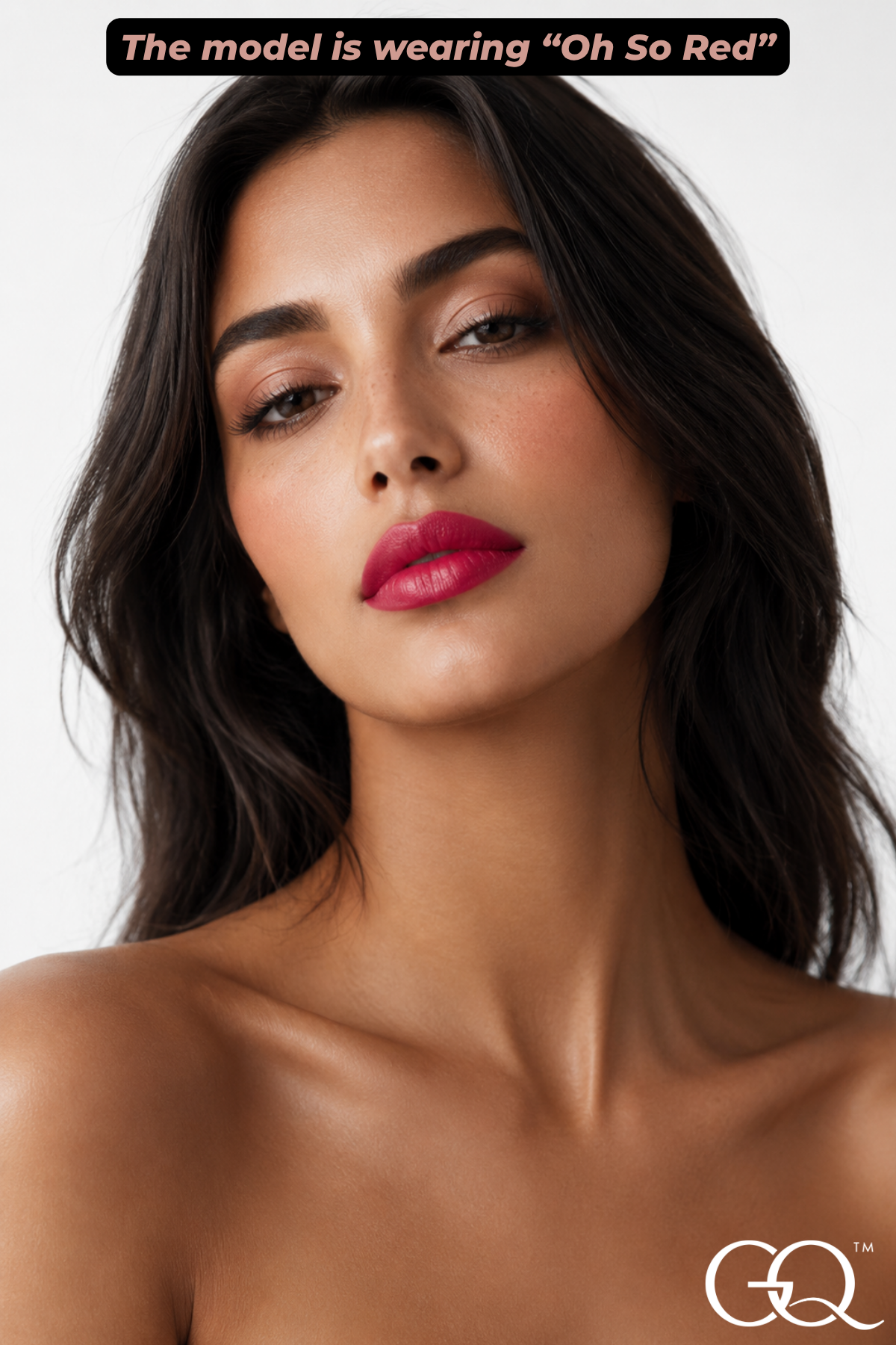Indulge in GLOWNIQUE Lipstick - Oh So Red, a vegan masterpiece that embodies timeless elegance with its buttery smooth formula and luxurious pigments.