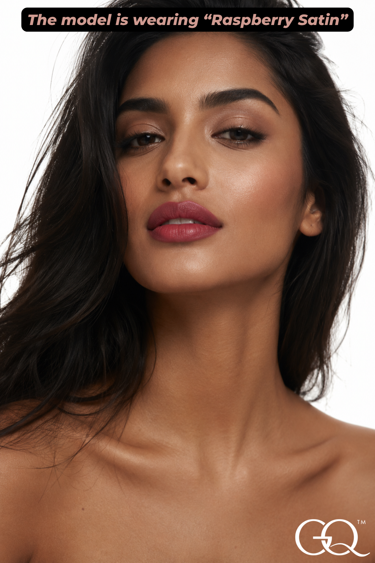 GLOWNIQUE Maison Lipstick - Artisanal Raspberry Satin Elegance