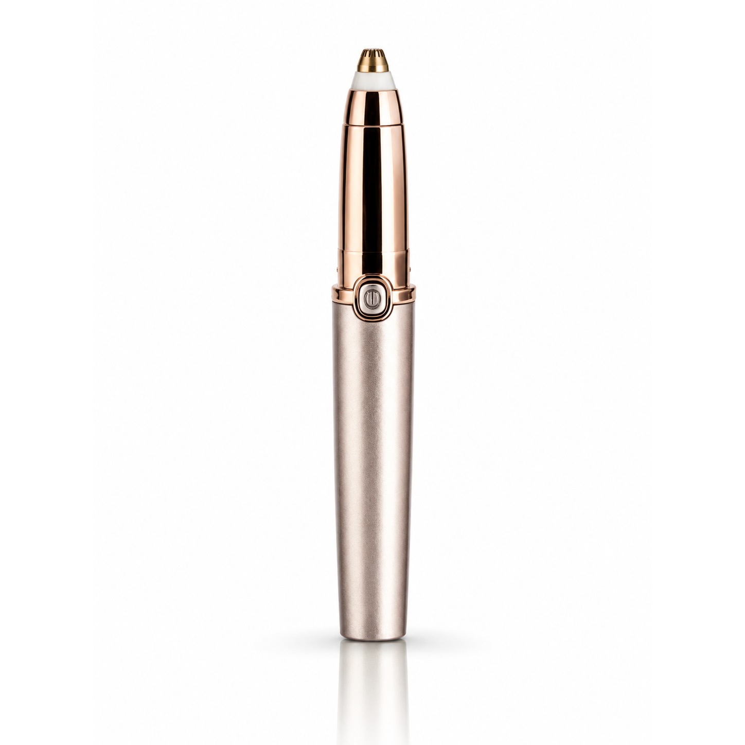 Experience the exquisite craftsmanship of the GLOWNIQUE Painless Electric Eyebrow Epilator Pen, a luxurious beauty tool designed for effortless elegance and precision in self-care.