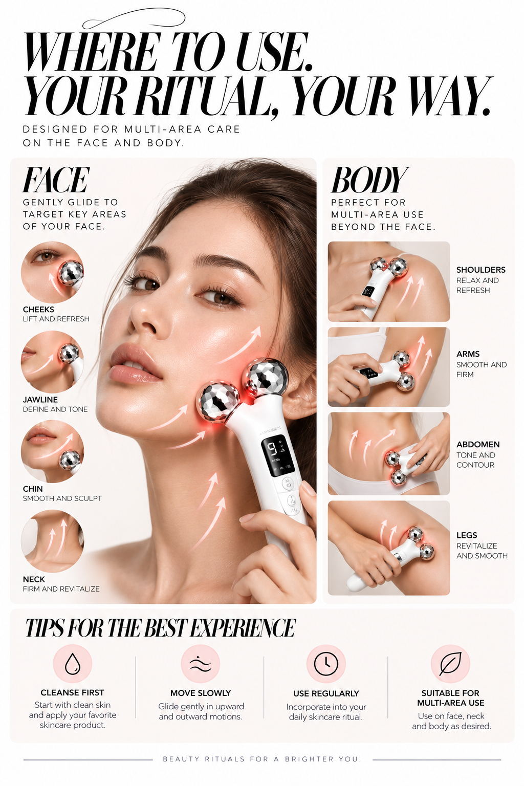 Miréa EMS Sculpting Roller by GLOWNIQUE