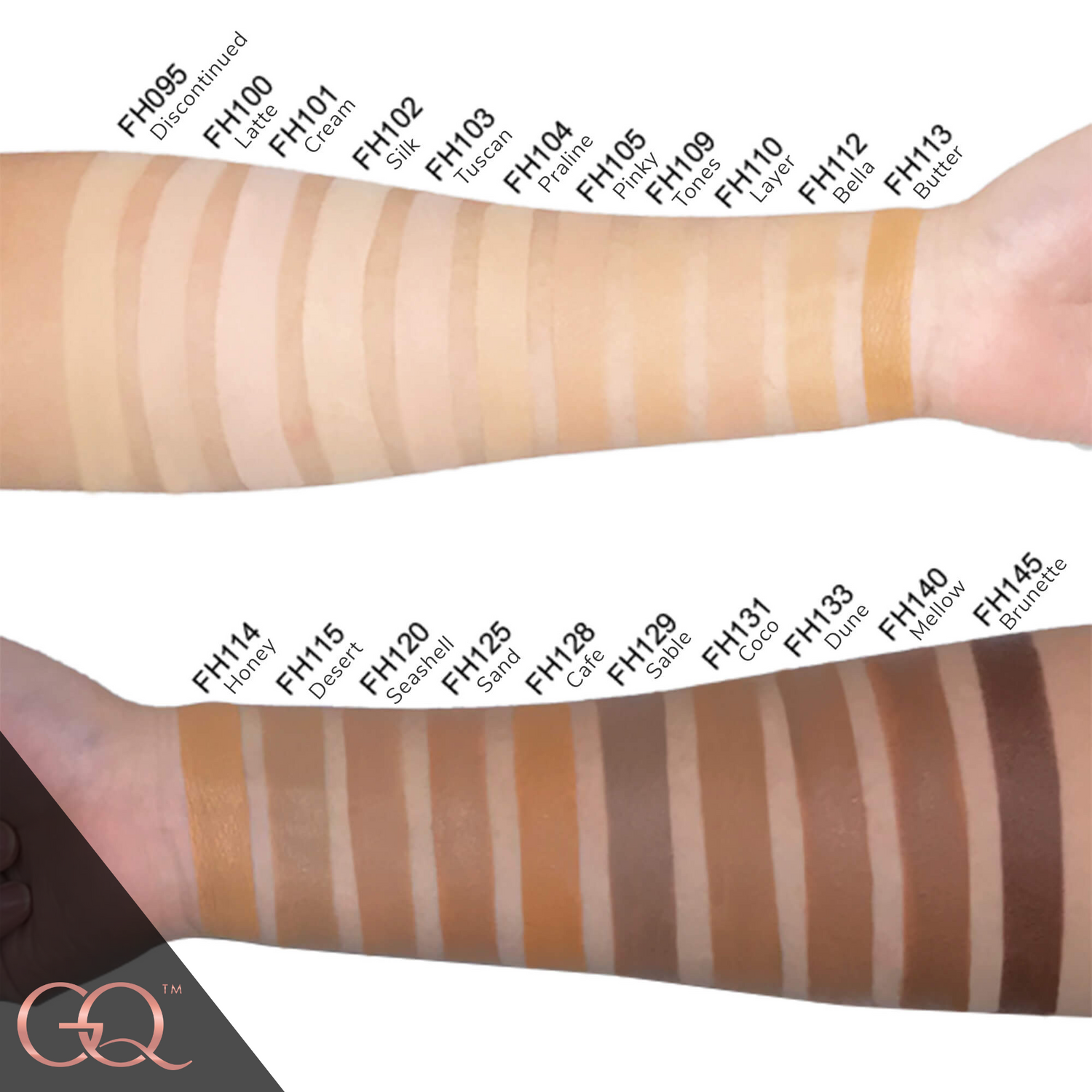 Full Cover Foundation - Brunette | GLOWNIQUE
