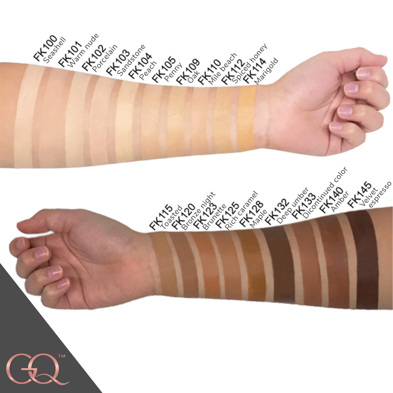 Foundation with SPF - Oak | GLOWNIQUE